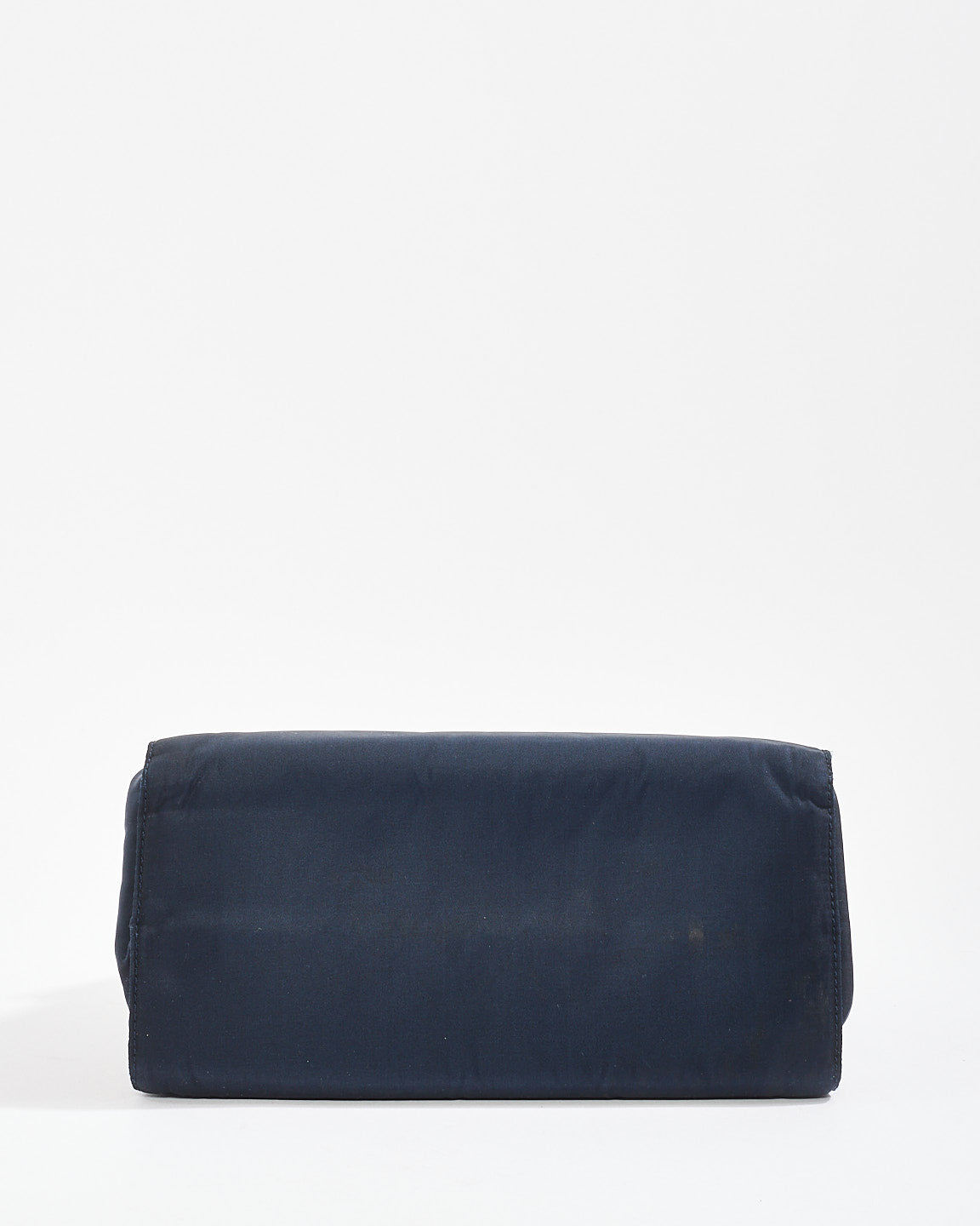 Prada Vintage Black Nylon & Gold Top Handle Bag