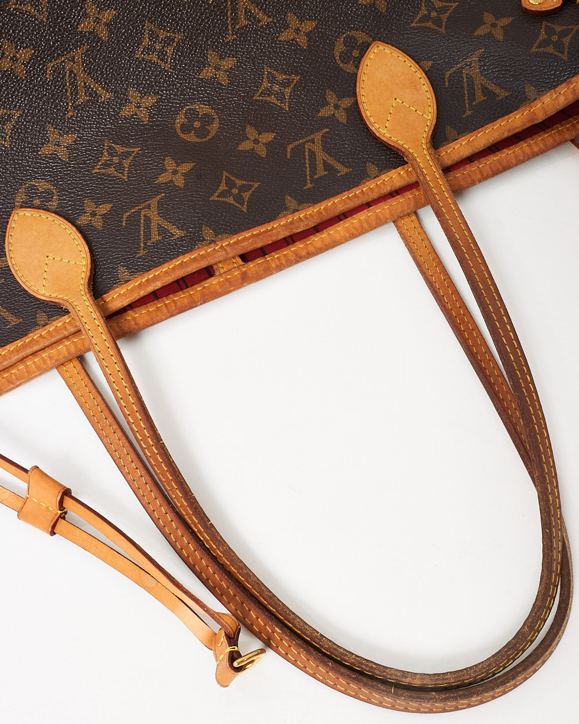 Louis Vuitton Monogram Canvas Neverfull MM w/ Pouch