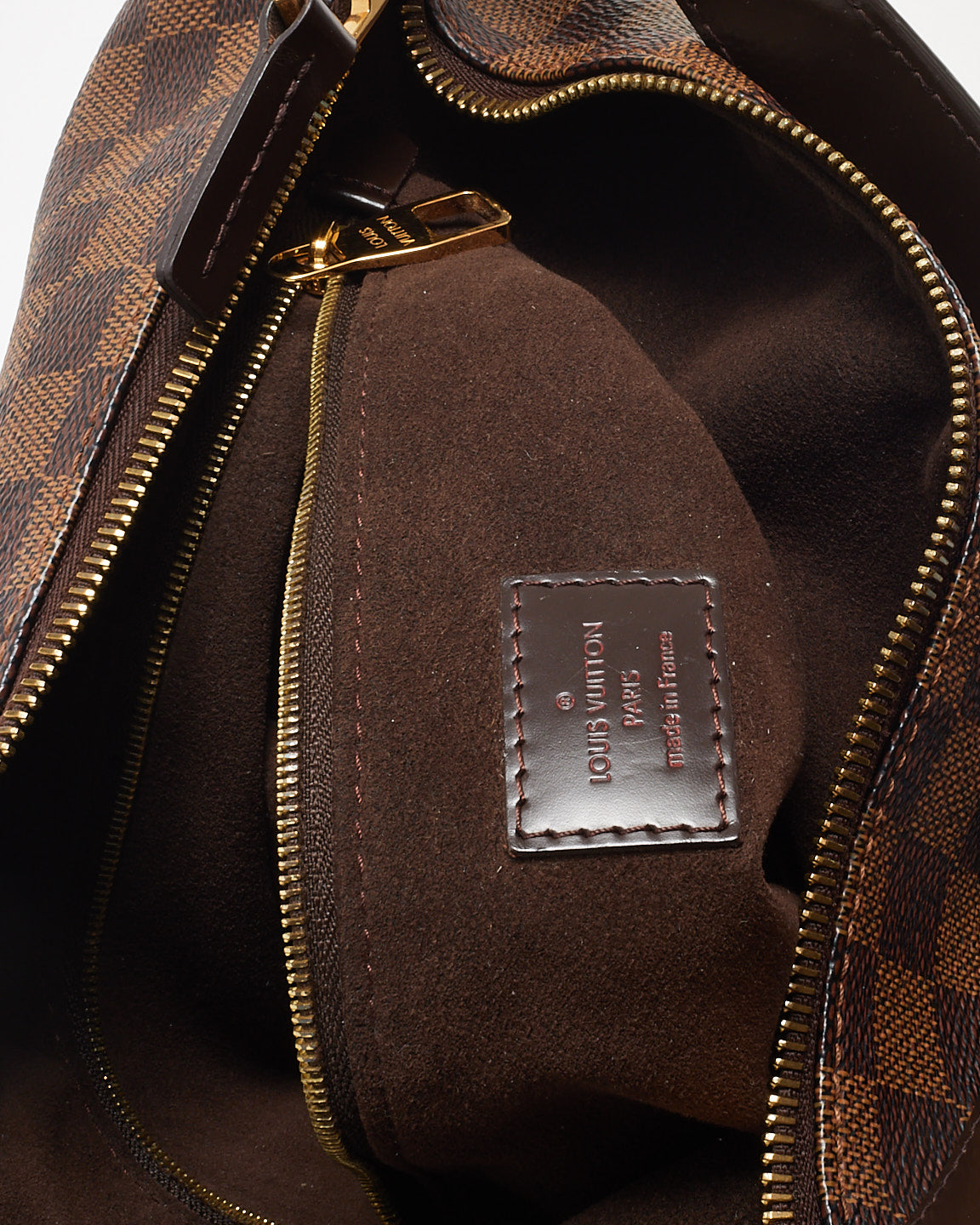 Louis Vuitton Damier Ebene Coated Canvas Portobello PM Shoulder Bag