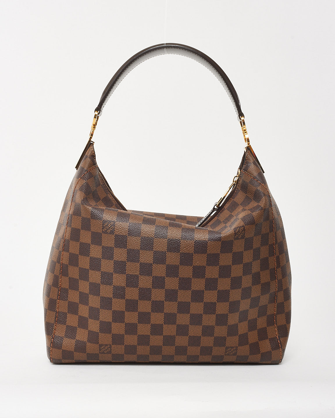 Louis Vuitton Damier Ebene Coated Canvas Portobello PM Shoulder Bag
