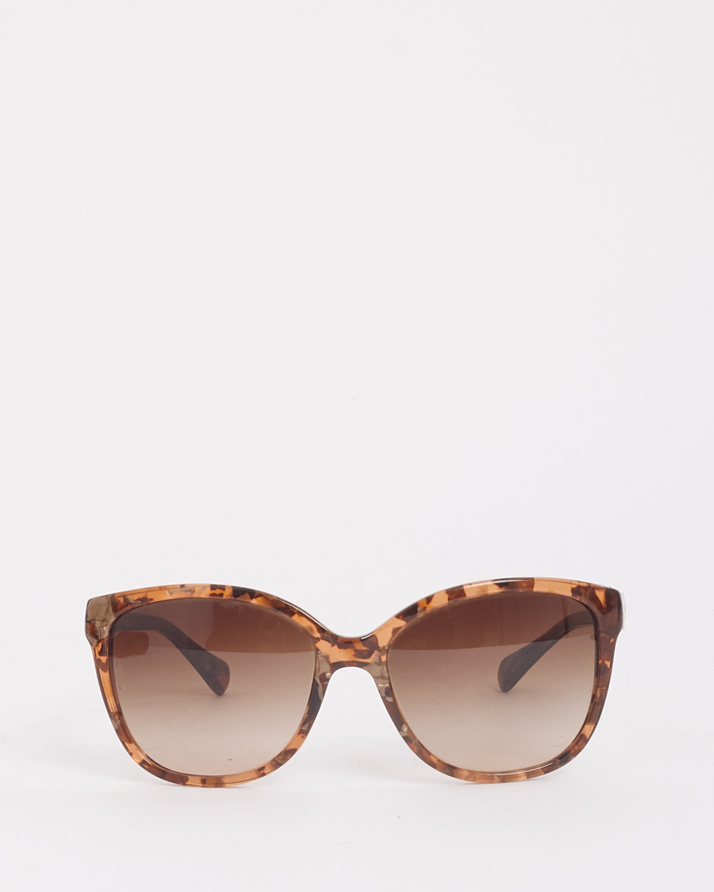 Dolce &amp; Gabbana Lunettes de soleil œil de chat marron DG4258