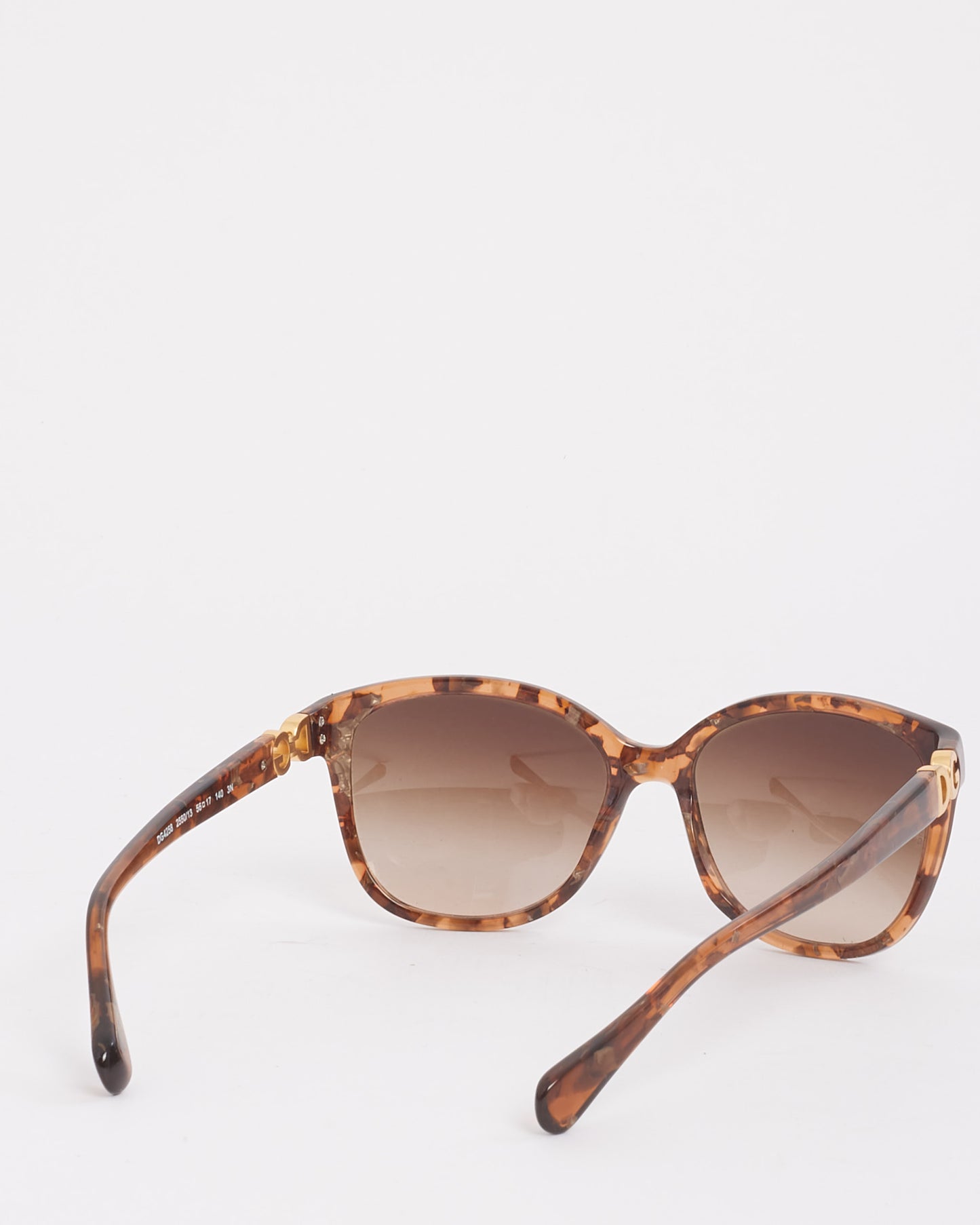 Dolce & Gabbana Brown DG4258 Cat Eye Sunglasses
