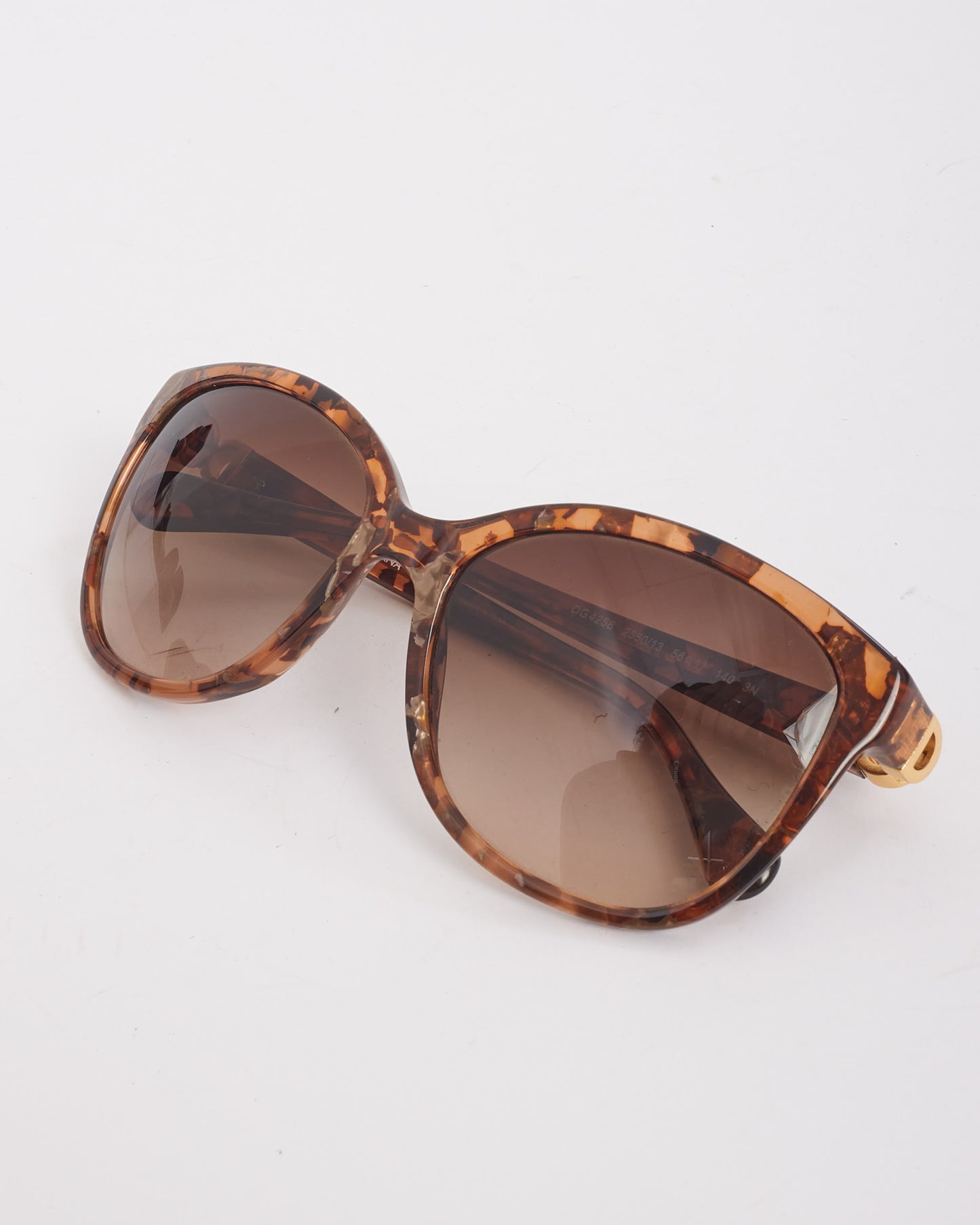 Dolce & Gabbana Brown DG4258 Cat Eye Sunglasses
