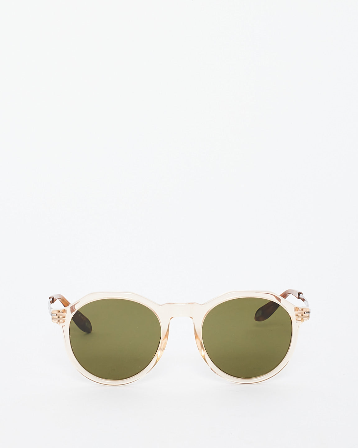 Givenchy Light Brown Acetate Rounded GV7091/S Sunglasses