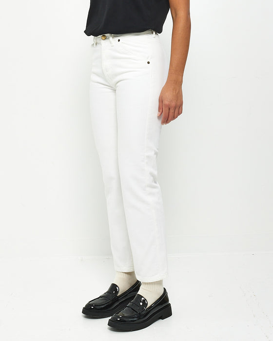 Jacquemus "La Riviera" White Straight Jeans - 26