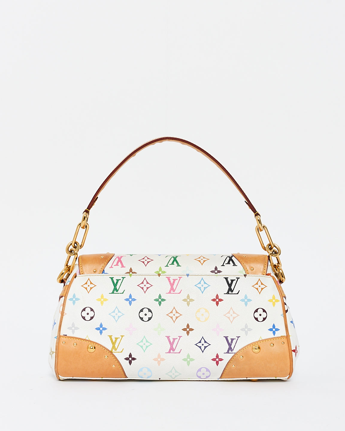 Louis Vuitton White Monogram Multi Murakami Canvas Beverly Shoulder Bag