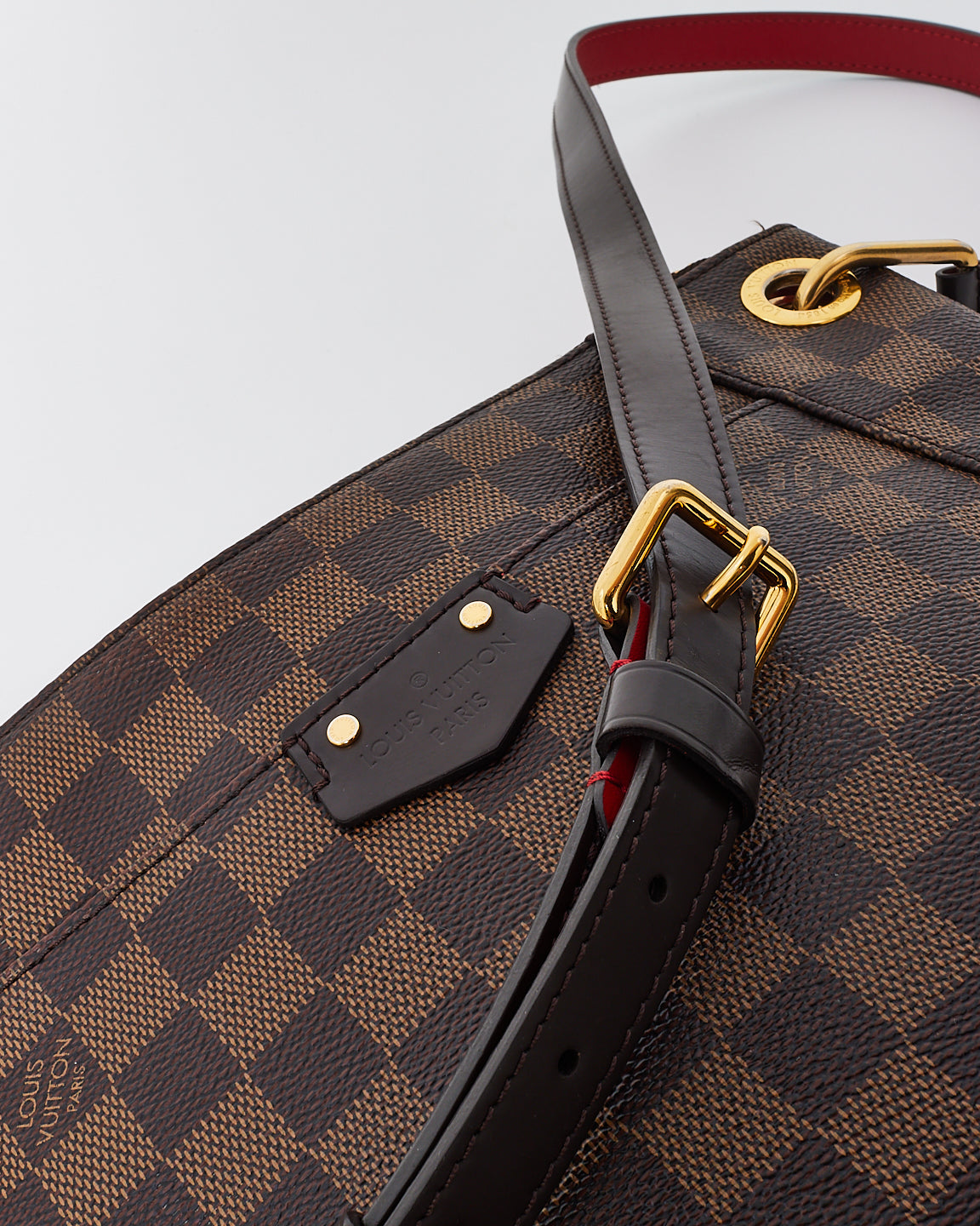 Louis Vuitton Damier Ebene Canvas South Bank Besace Crossbody Bag