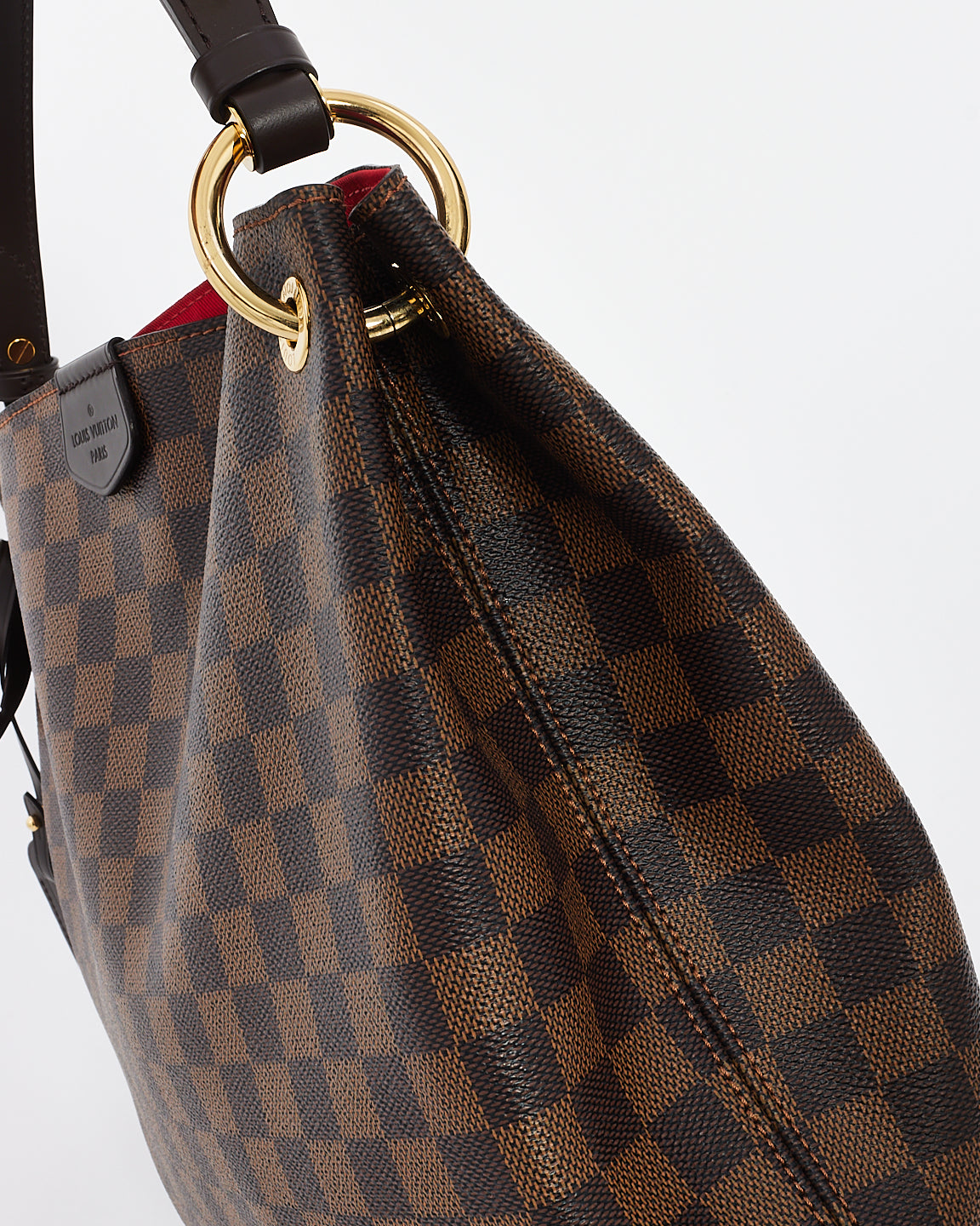 Louis Vuitton Damier Ebene Canvas Graceful PM Shoulder Bag