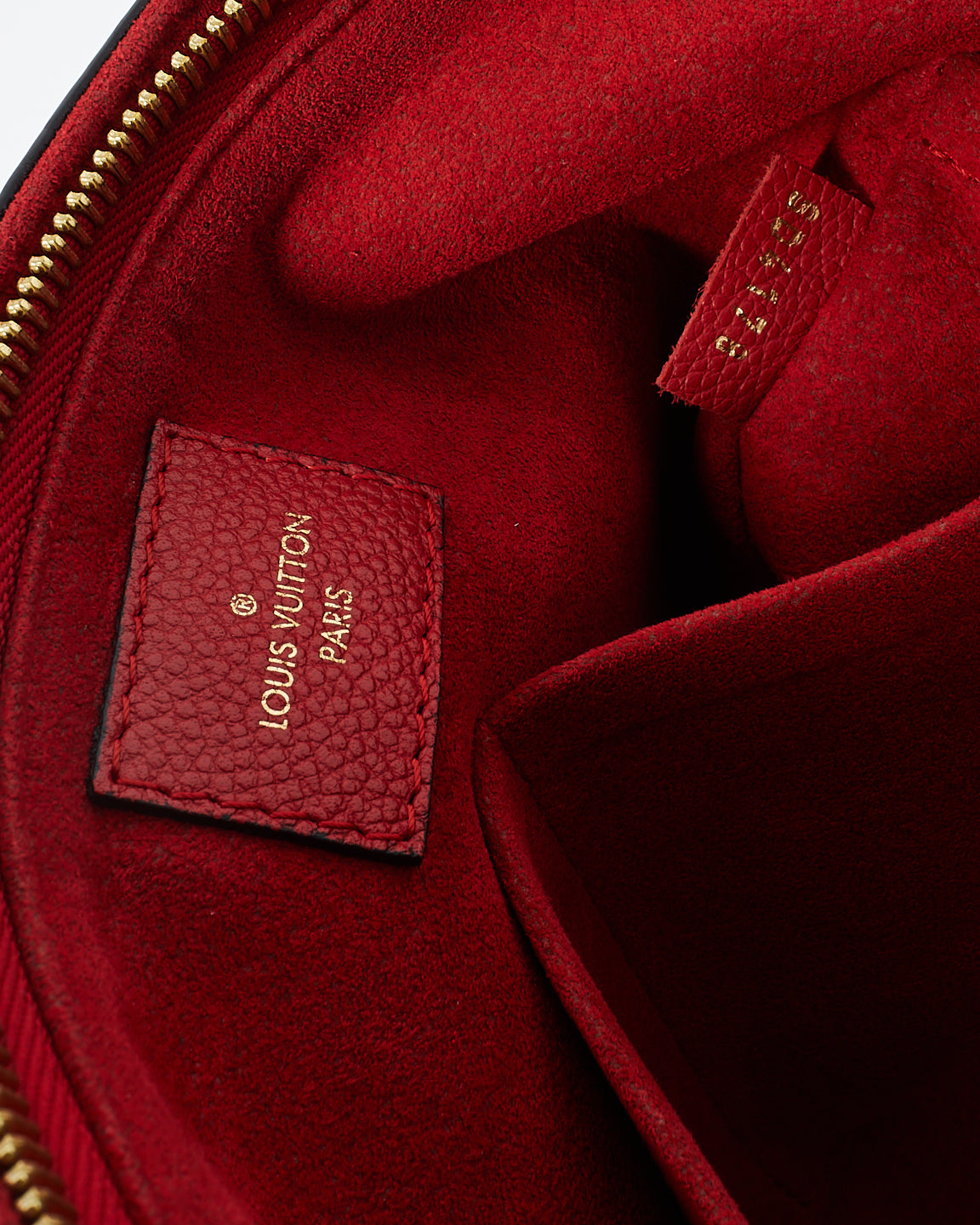 Louis Vuitton Monogram Canvas & Red Leather Suréne MM Bag