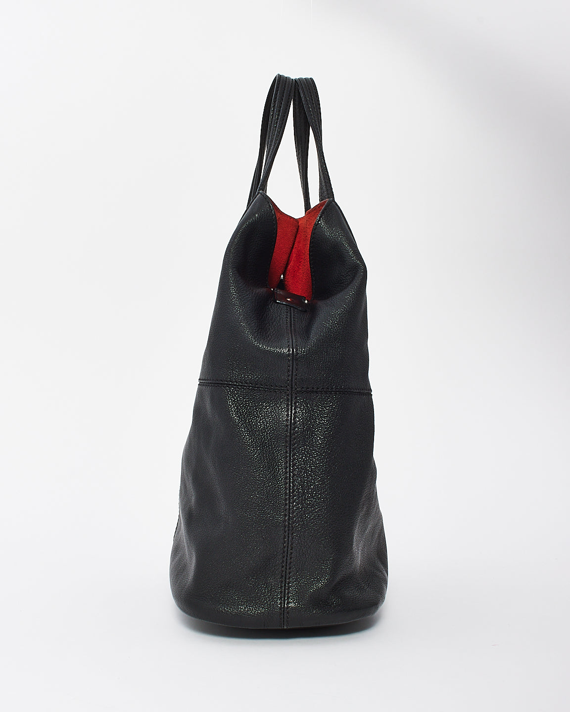 Givenchy Black Leather Nightingale North South Large Shoulder Bag