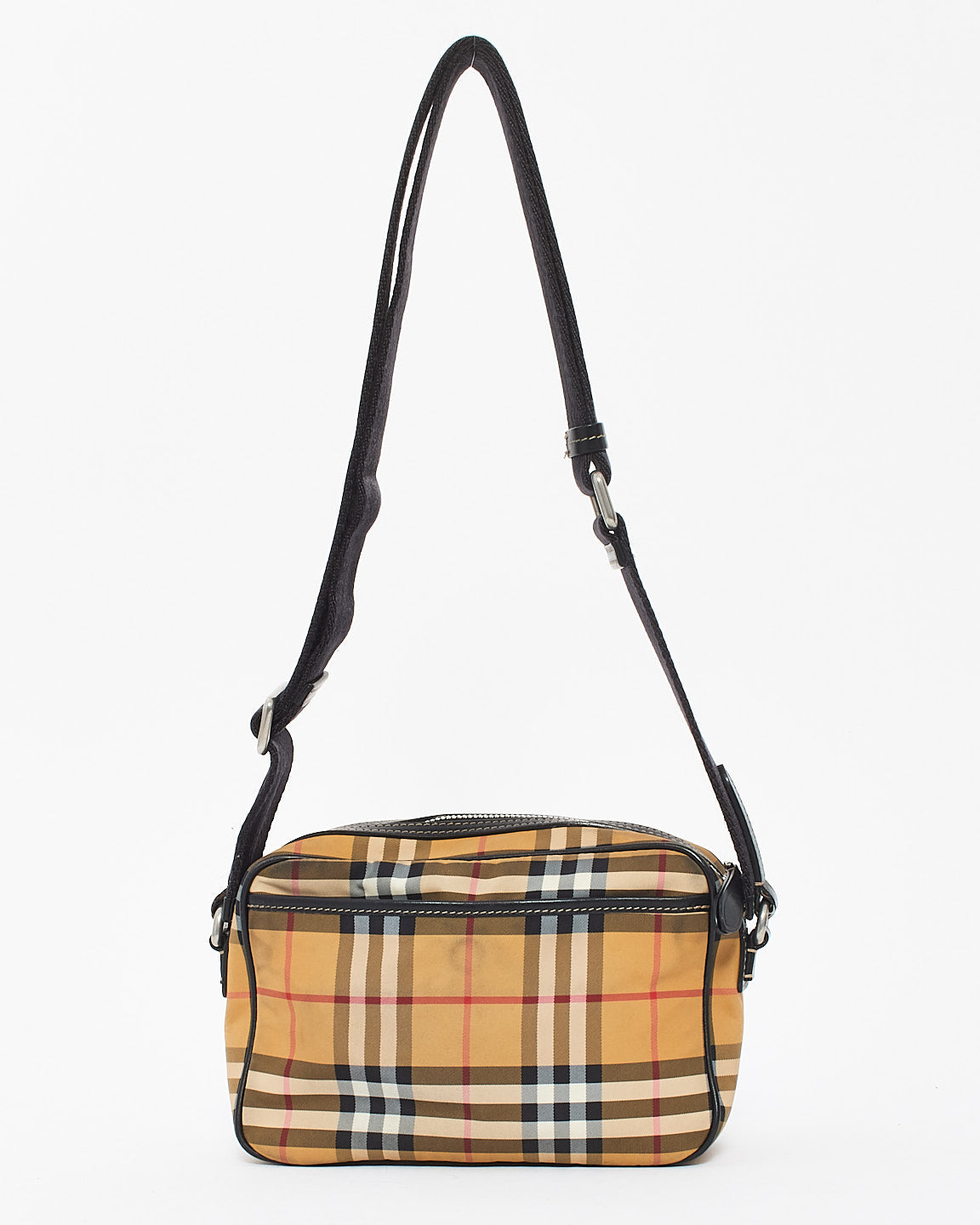 Burberry Beige Vintage Check Paddy Small Crossbody Bag