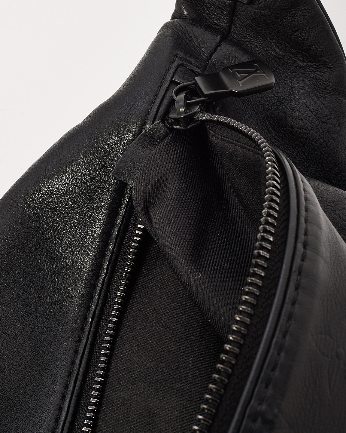 Louis Vuitton Black Empreinte Monogram Leather Men's Bum Bag