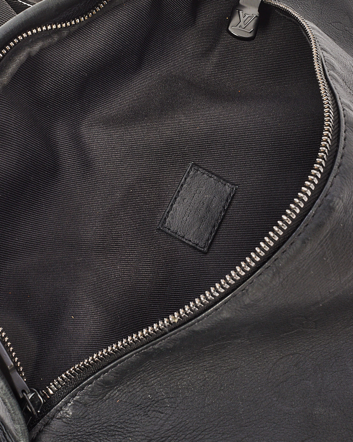 Louis Vuitton Black Empreinte Monogram Leather Men's Bum Bag