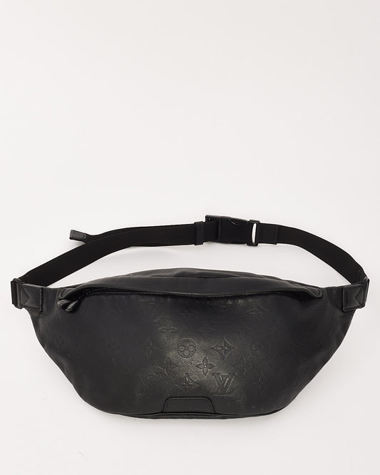 Louis Vuitton Black Empreinte Monogram Leather Men's Bum Bag