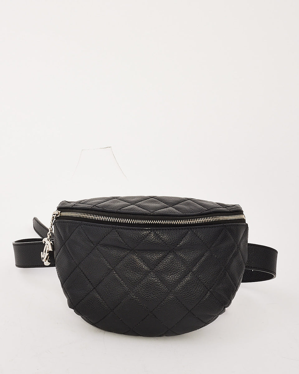 Chanel Black Caviar Leather Uniform Belt Bag – RETYCHE