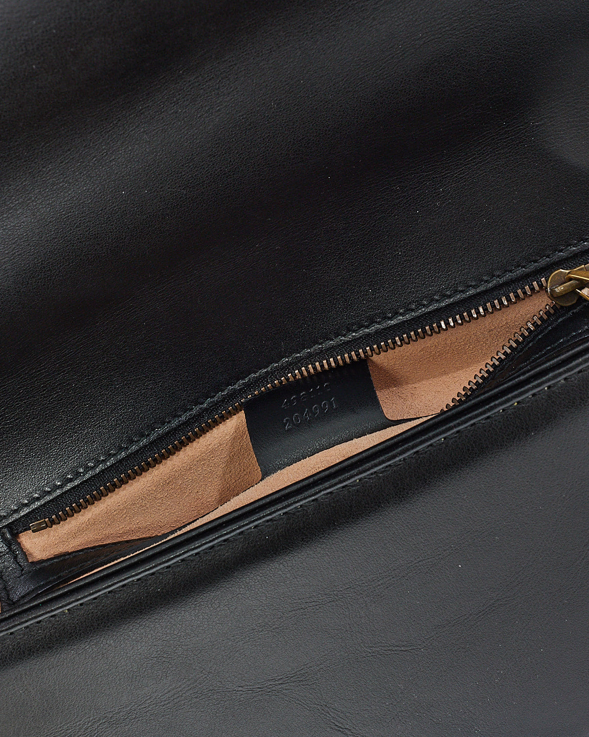 Petit sac à poignée supérieure GG Marmont en cuir matelssé noir Gucci