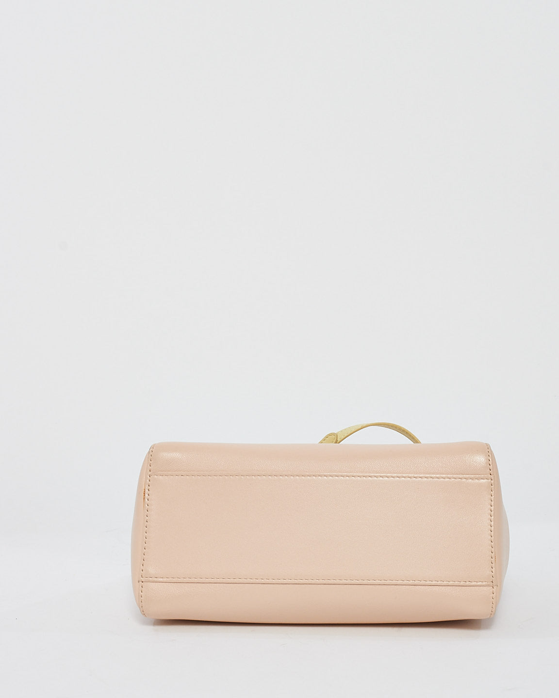 Fendi Light Pink Leather Mini Peekaboo Bag
