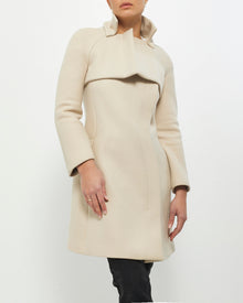 Gucci Beige Wool Coat - 36
