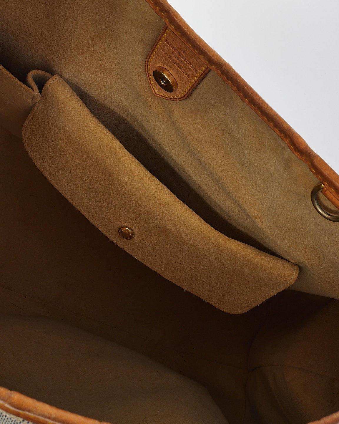 Louis Vutton Damier Azur Canvas Galleria GM Bag