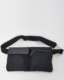  Gucci Black Monogram GG Canvas Belt Bag