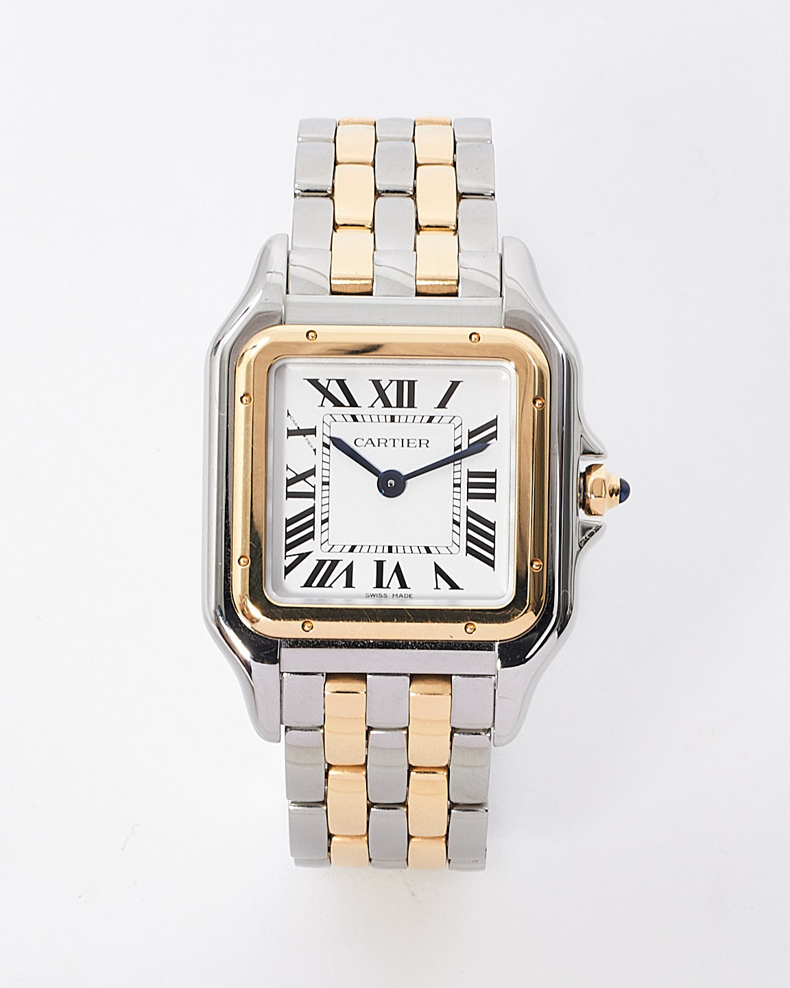Cartier Yellow Gold & Stainless Steel Panthere Medium Model Quartz 37MM Watch