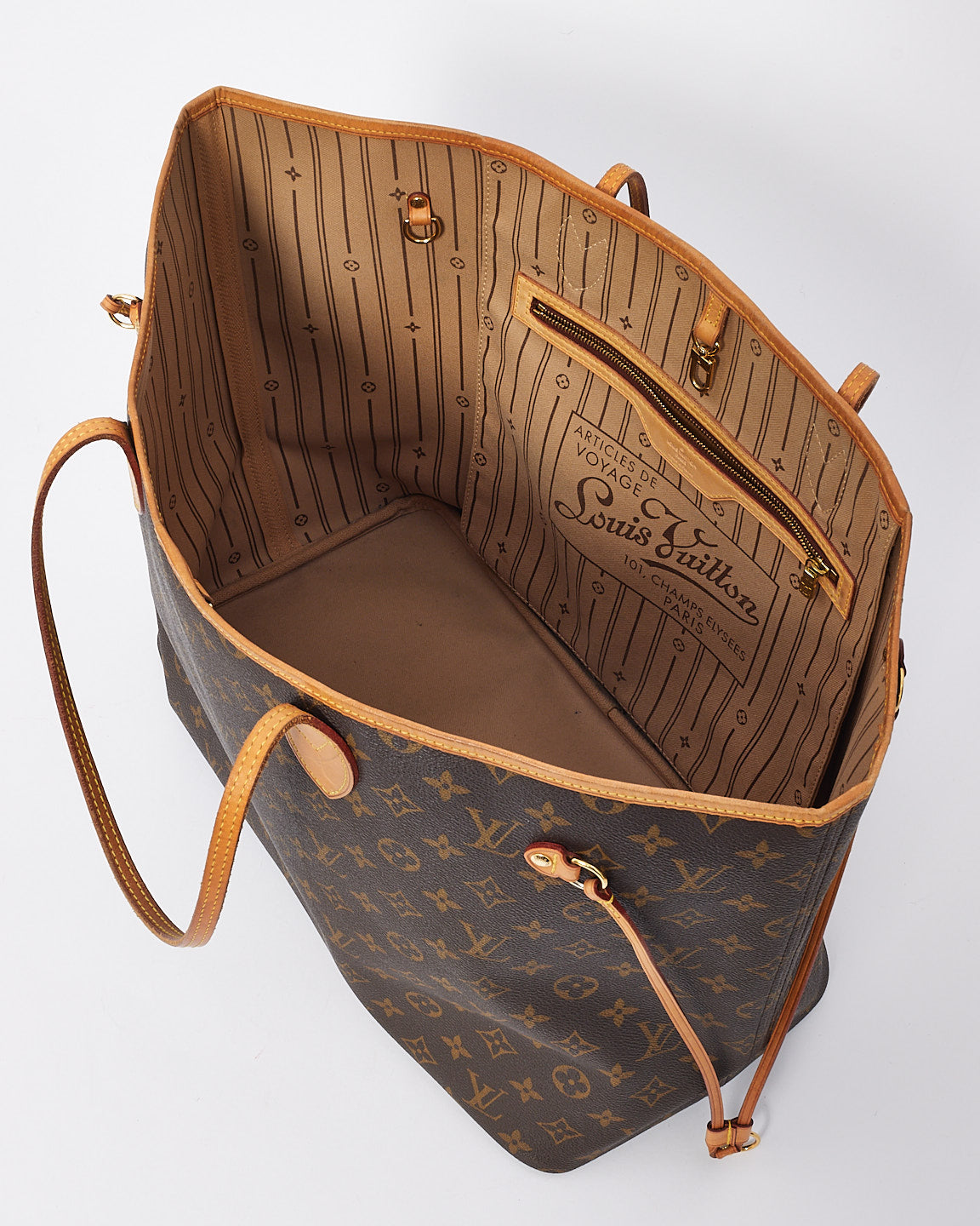 Louis Vuitton Monogram Neverfull GM Bag - NO POUCH