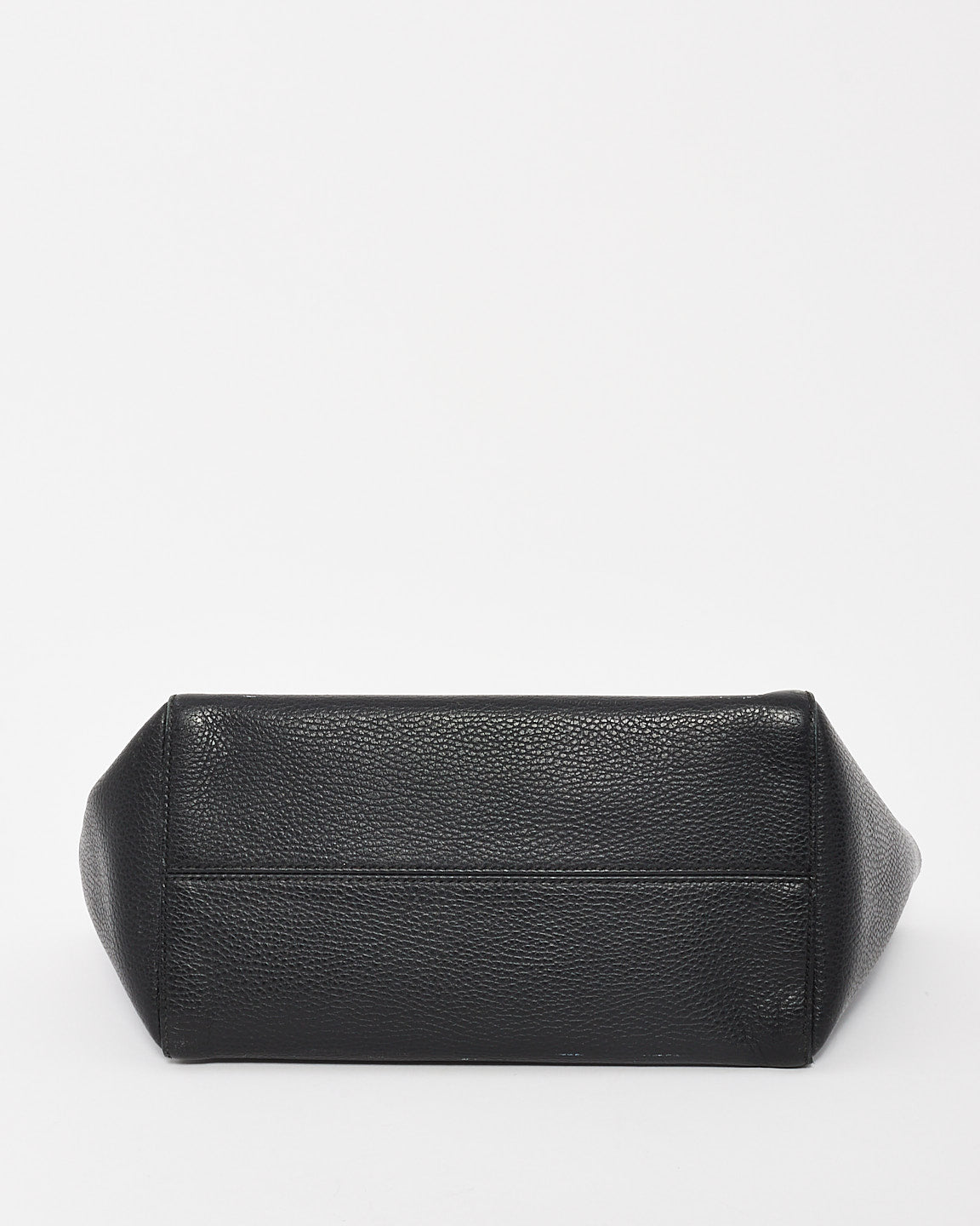 Gucci Black Pebbled Leather Small Swing Tote