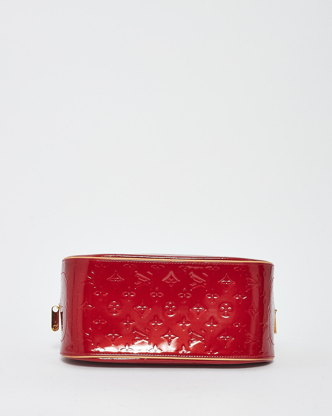 Louis Vuitton Red Pomme D'Amour Vernis Summit Drive Top Handle Bag