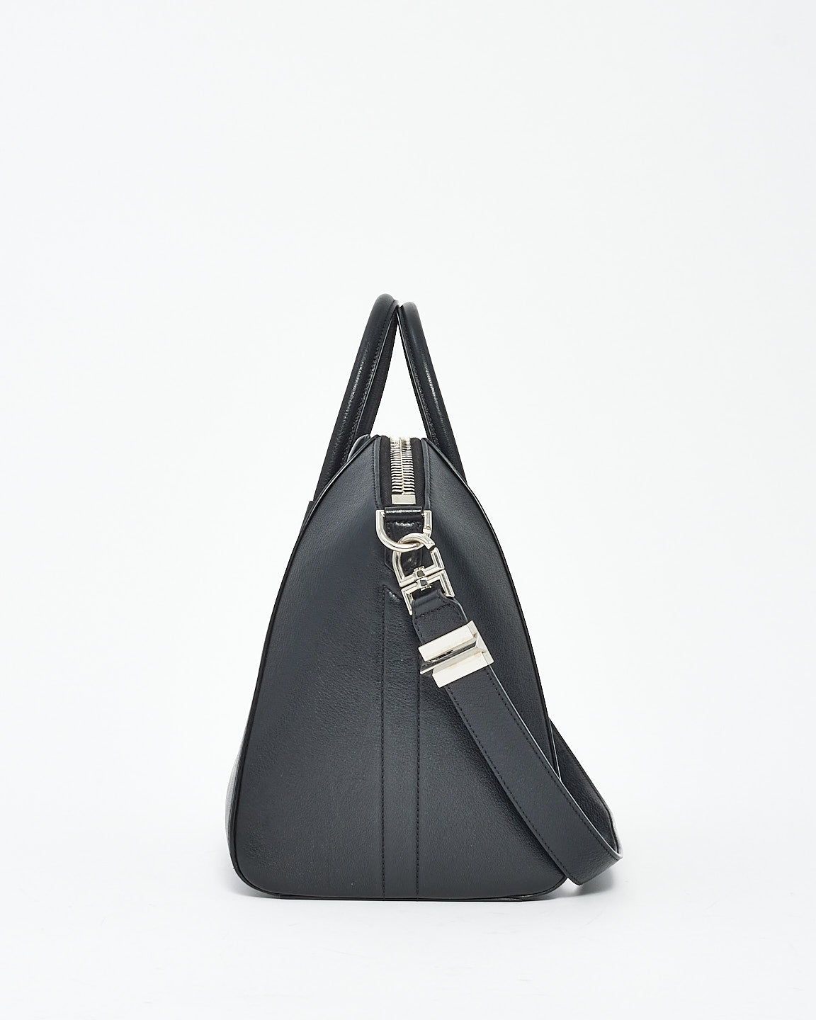 Givenchy Black Grained Medium Antigona Bag