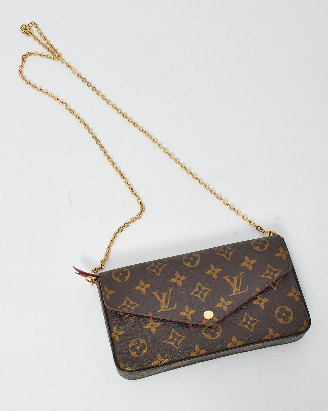 Louis Vuitton Monogram Canvas Pochette Felicie Chain Bag