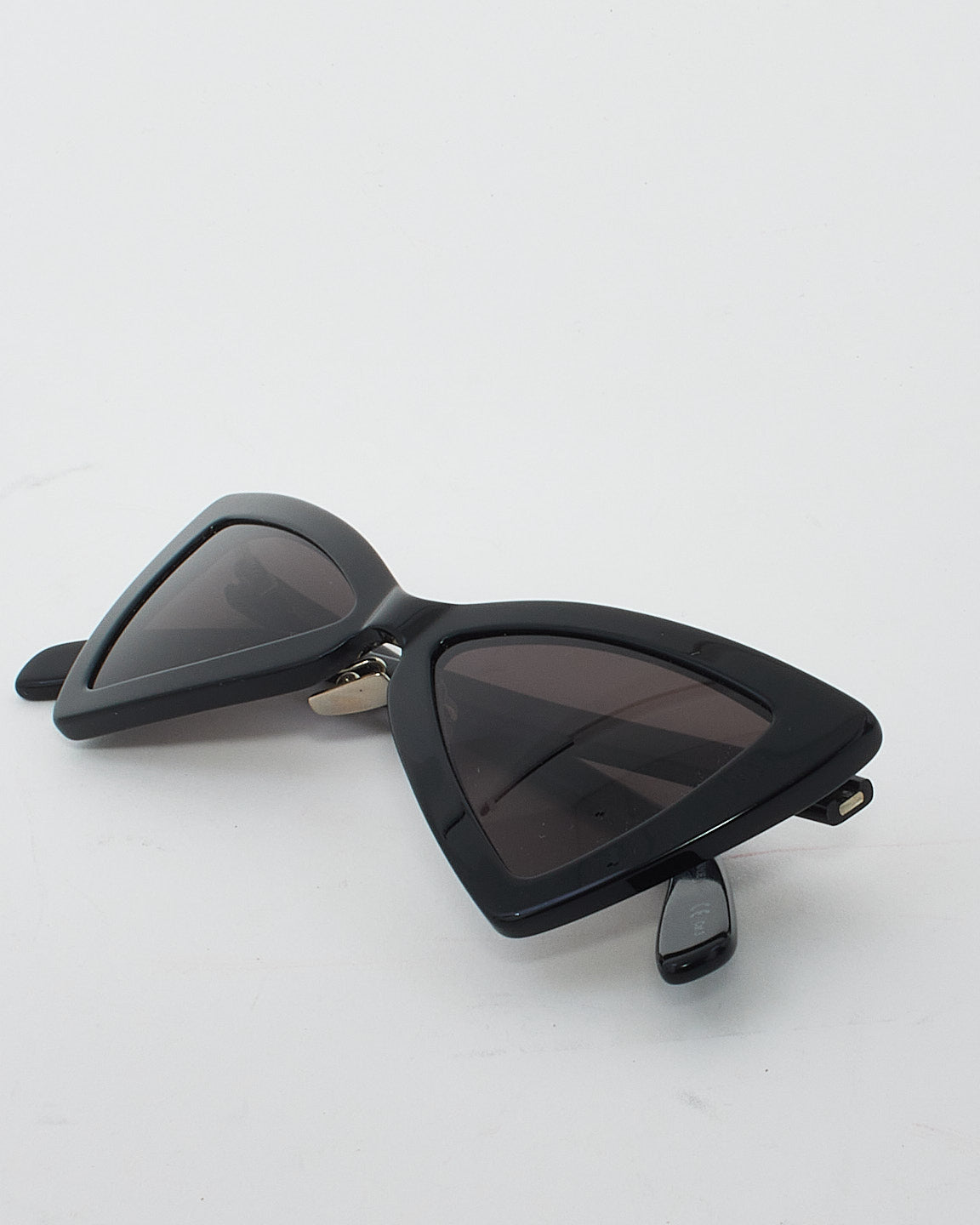 Saint Laurent Black Acetate Butterfly Frame Jerry Sunglasses SL207