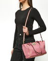Valentino Pink Leather Rockstud Tote Bag