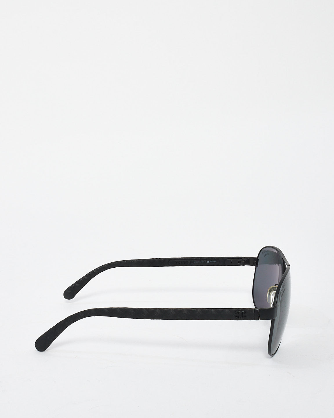 Lunettes de soleil aviateur noir mat Chanel - 4204Q