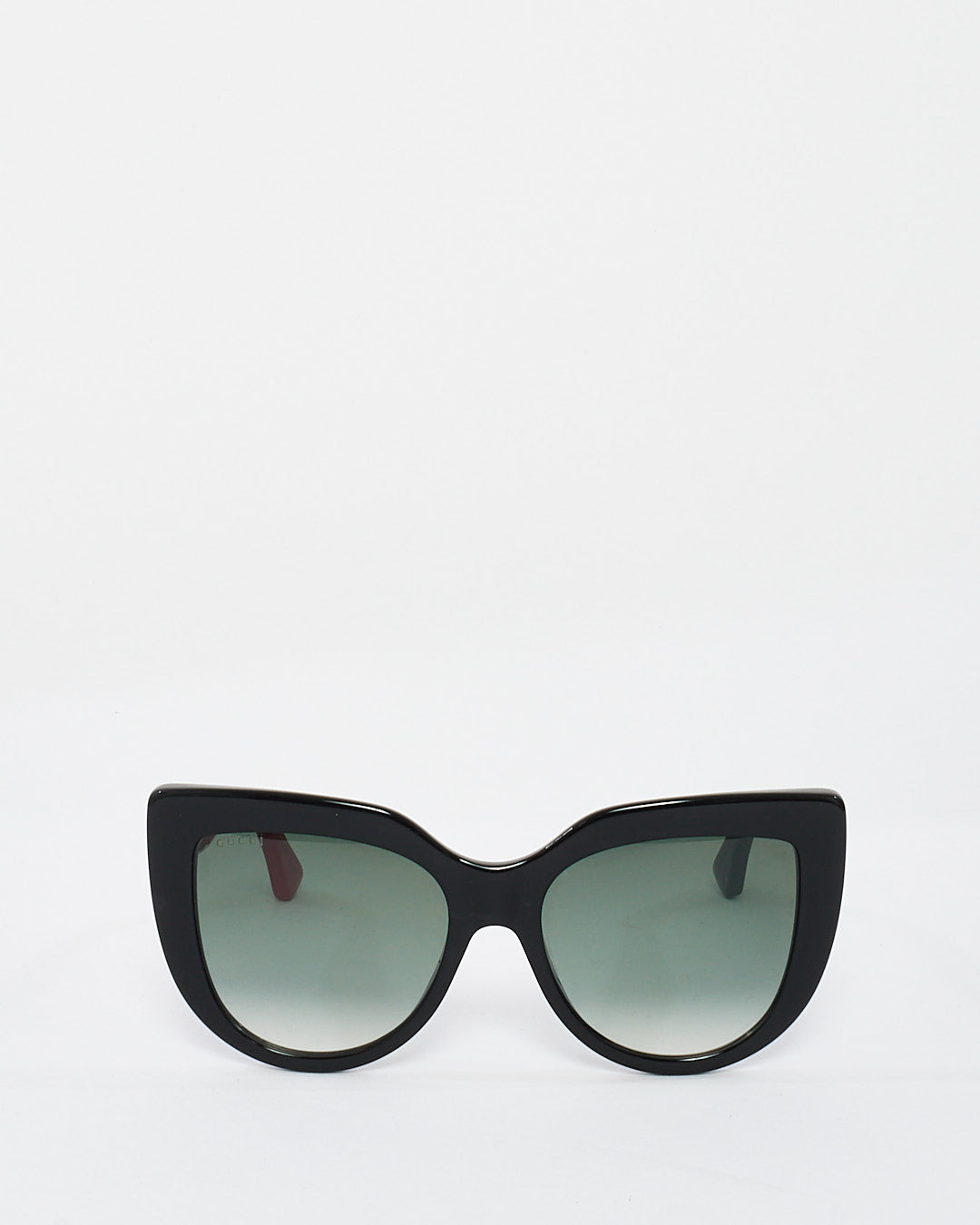 Gucci Black Acetate Cat Eye Frame Sunglasses