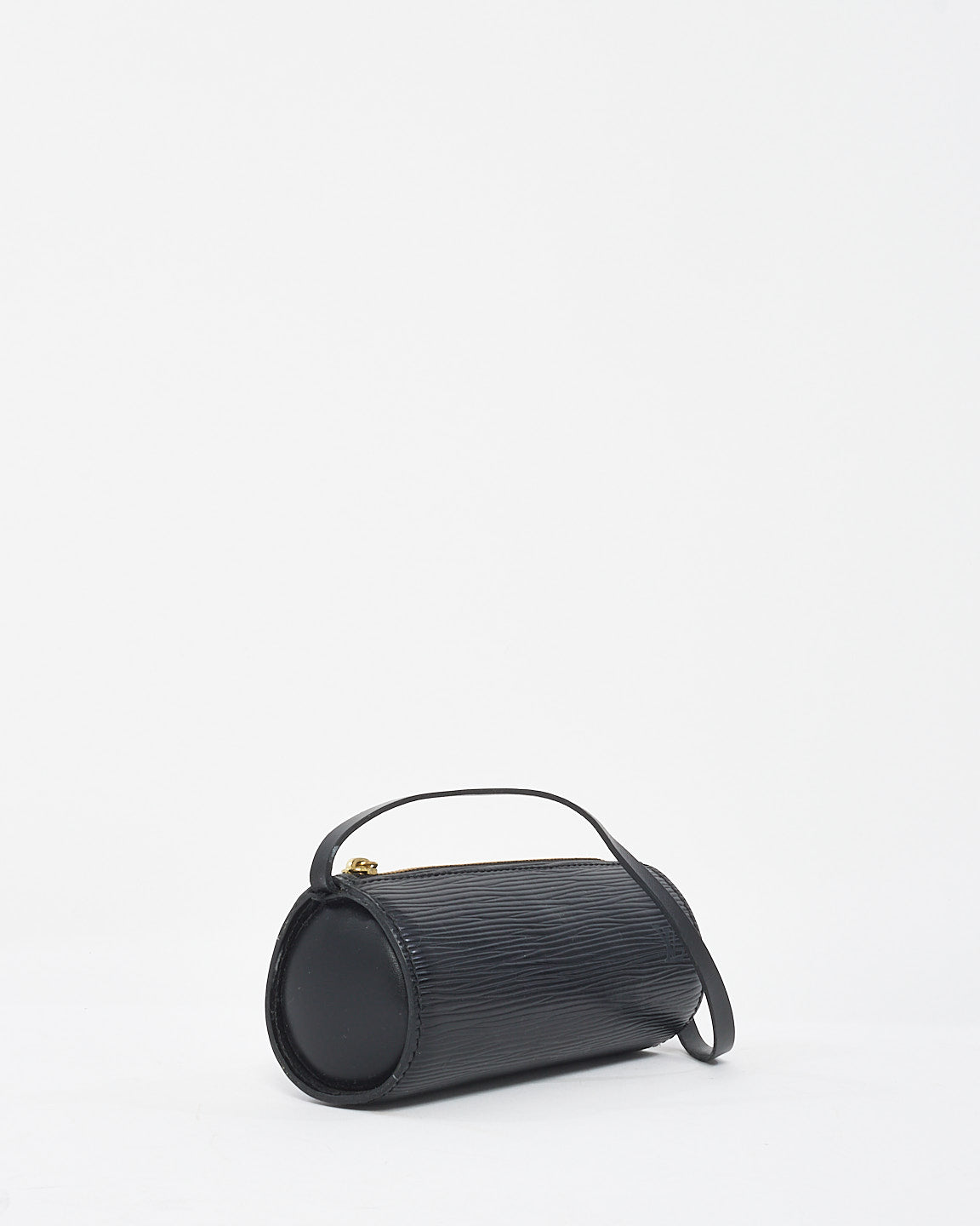 Louis Vuitton Mini sac papillon en cuir épi noir