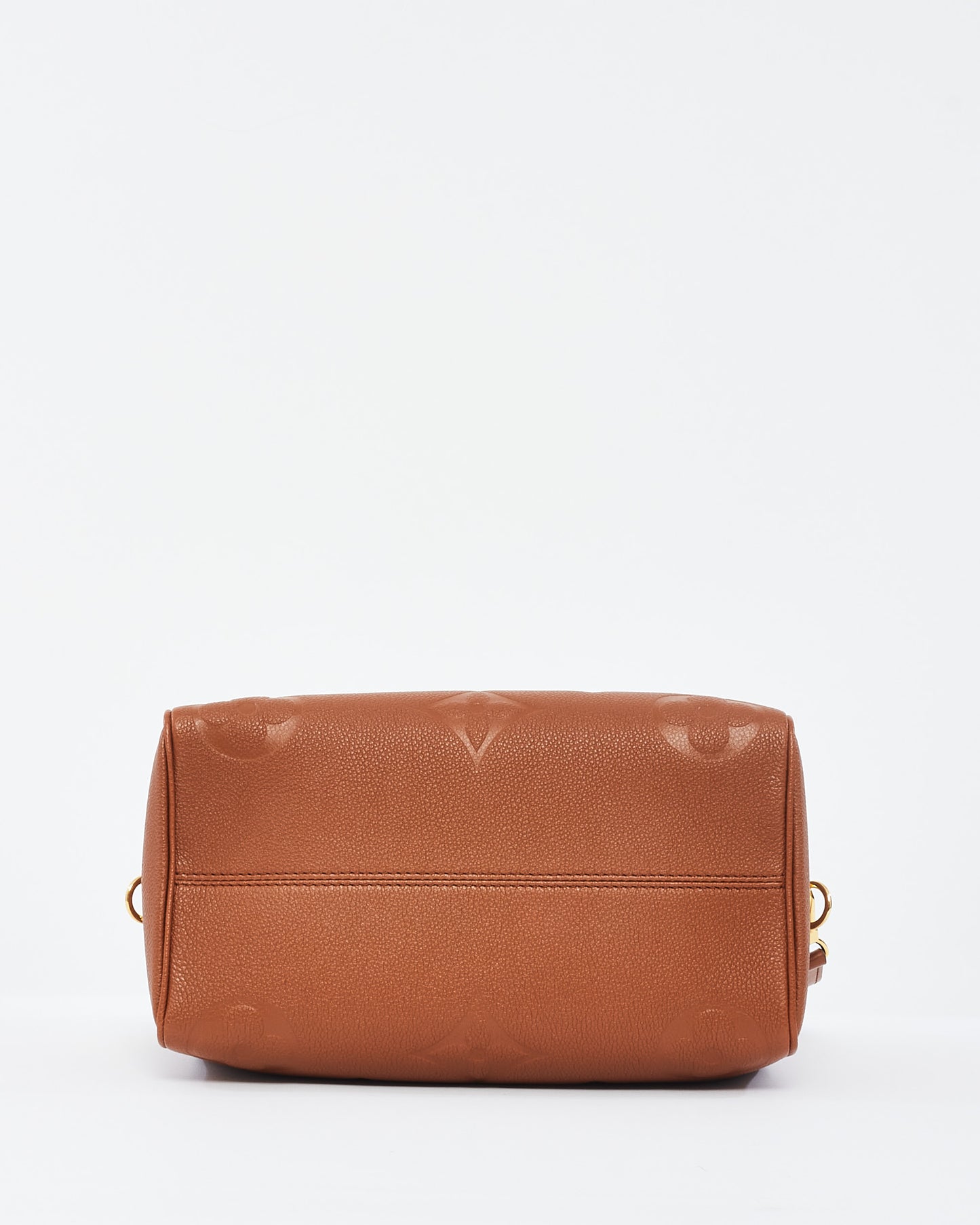 Louis Vuitton Cognac Monogram Empreinte Leather Bandoulière Speedy 25