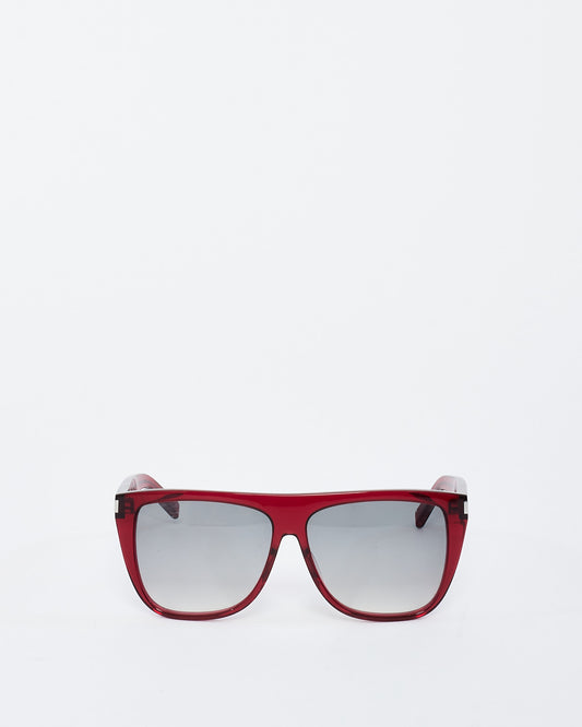 Saint Laurent Red Acetate SL1 006 Sunglasses