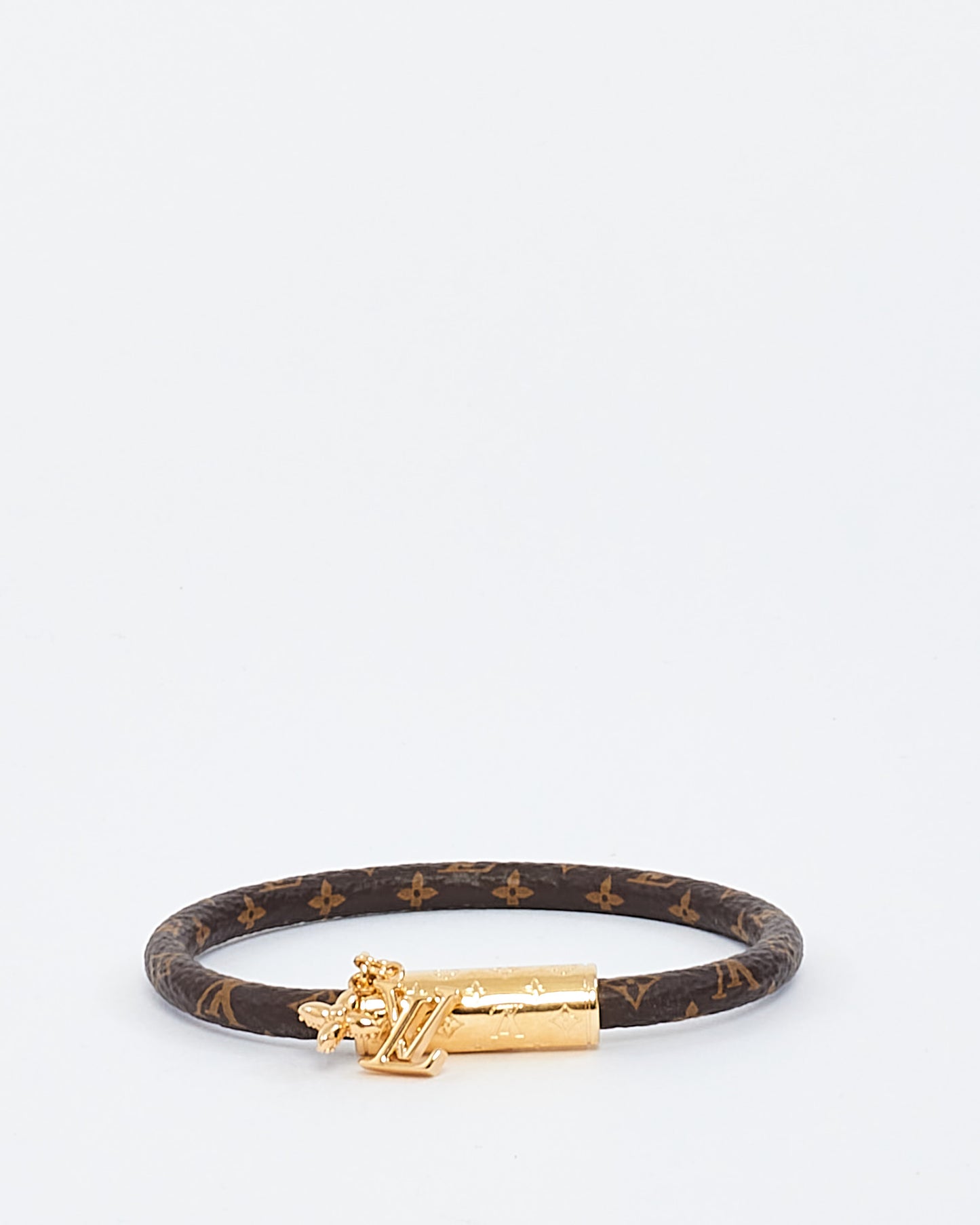 Louis Vuitton Monogram Canvas Bracelet with Charms