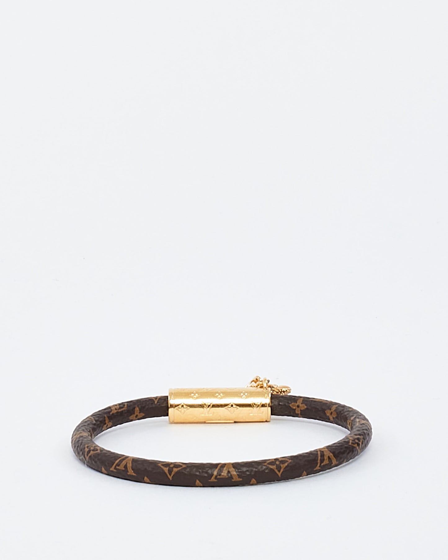 Louis Vuitton Monogram Canvas Bracelet with Charms