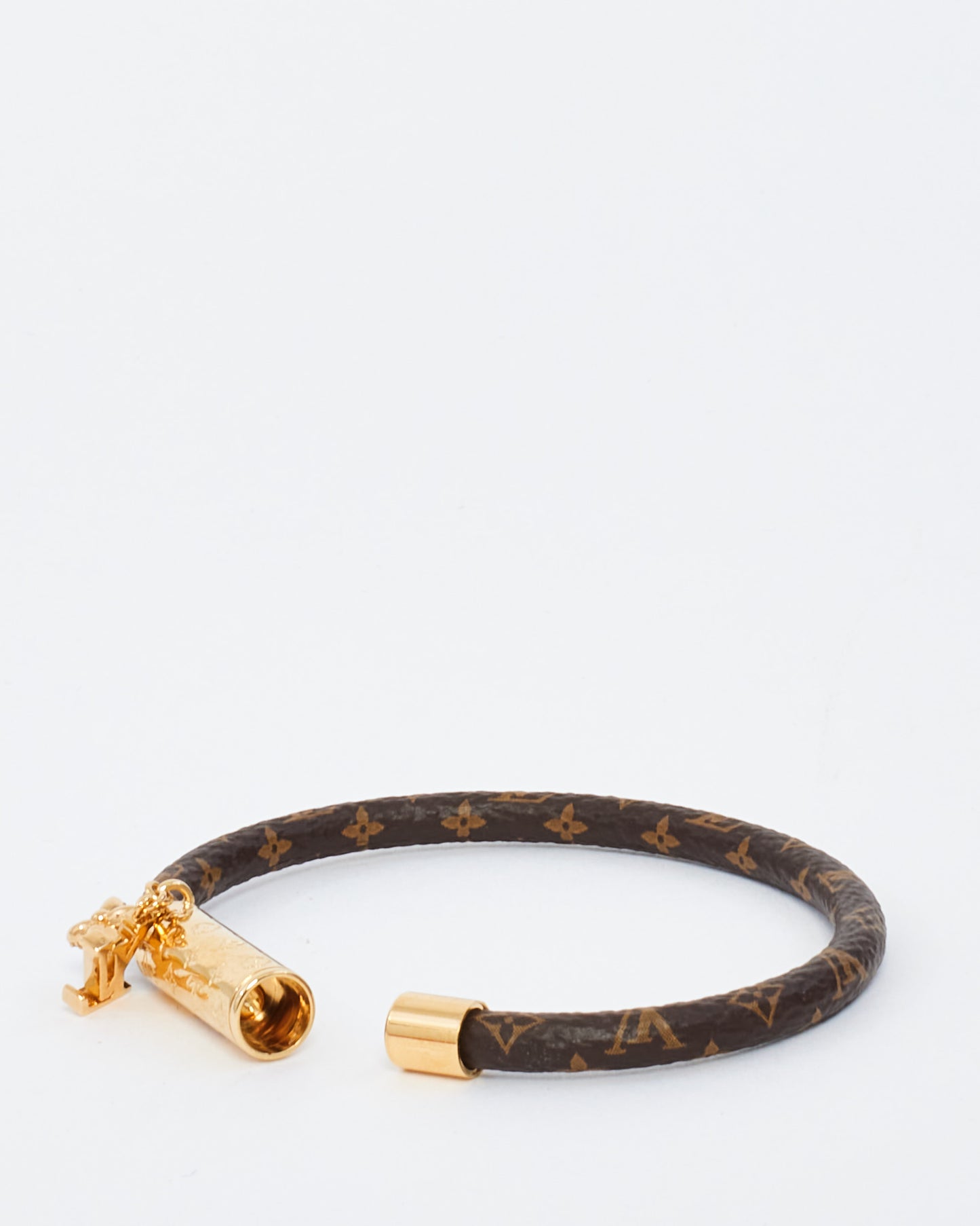 Louis Vuitton Monogram Canvas Bracelet with Charms