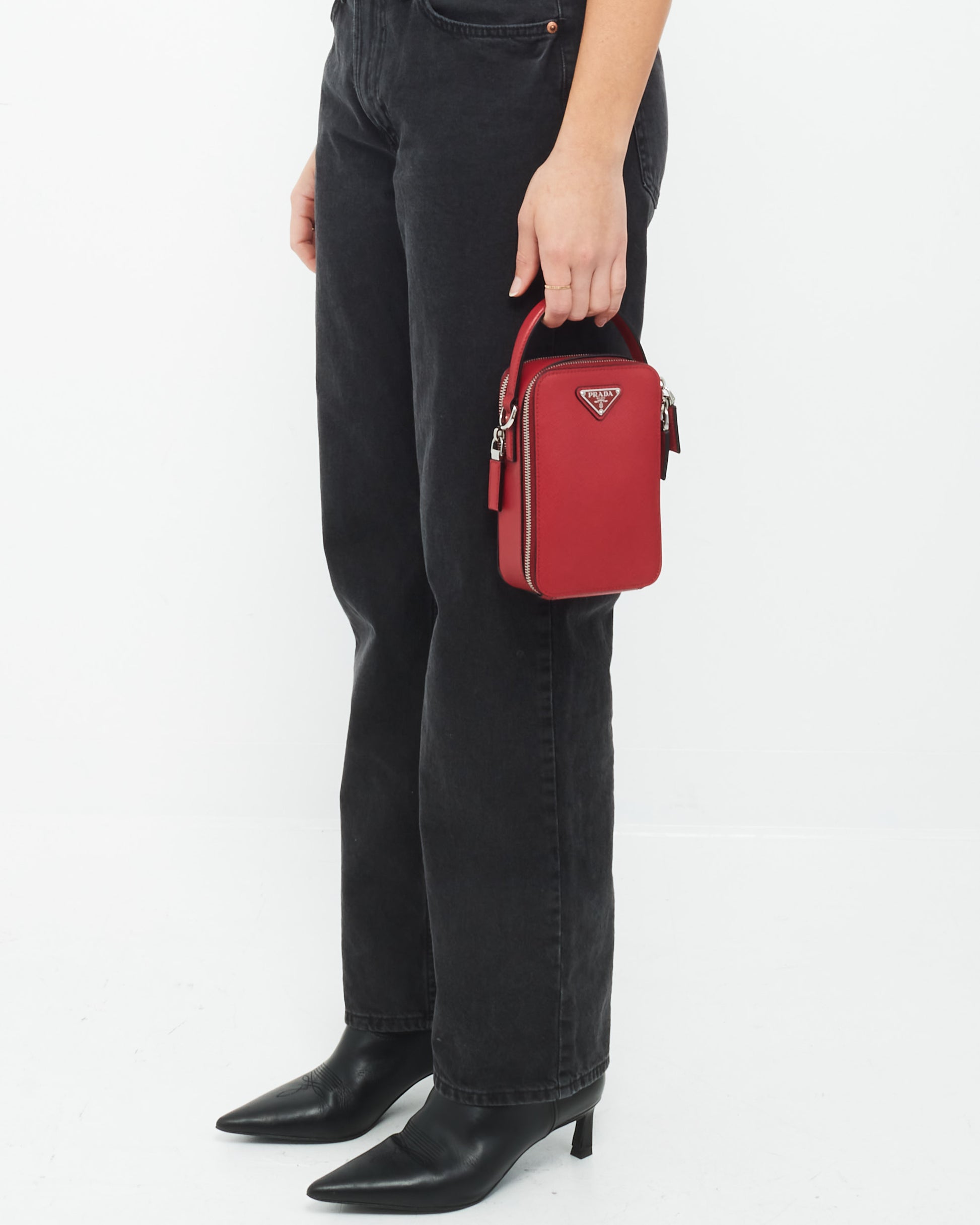 Crossbody Bag Prada Brique Bag Men Explore A Prada Red Saffiano