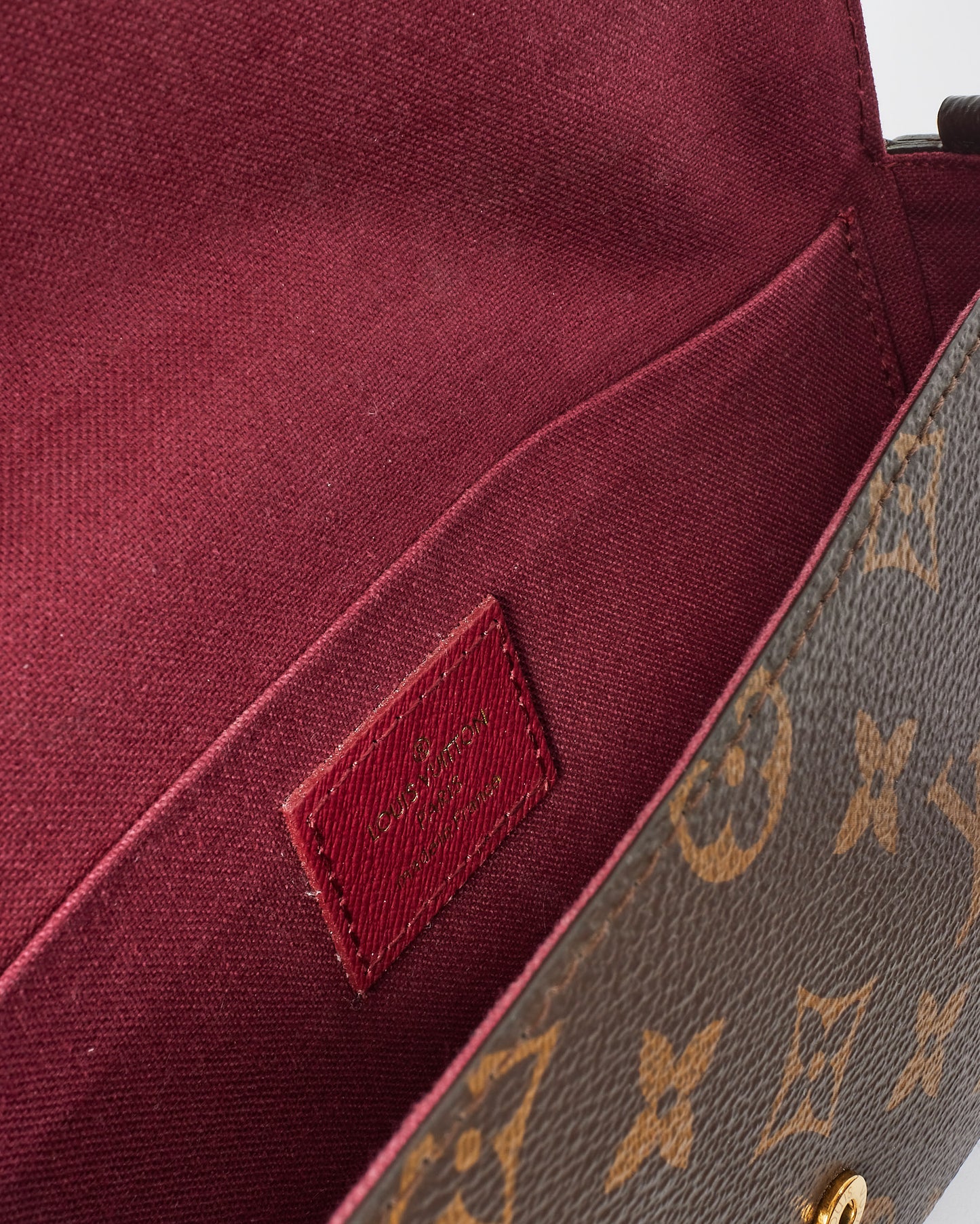 Louis Vuitton Monogram Canvas Félicie Pochette Sac avec chaîne