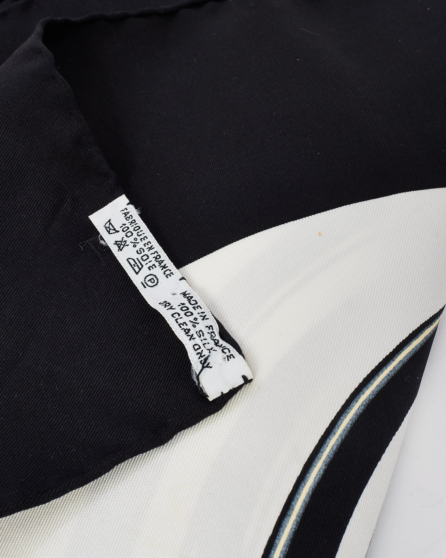 Hermès Black Multi "Bride De Gala" Silk Scarf