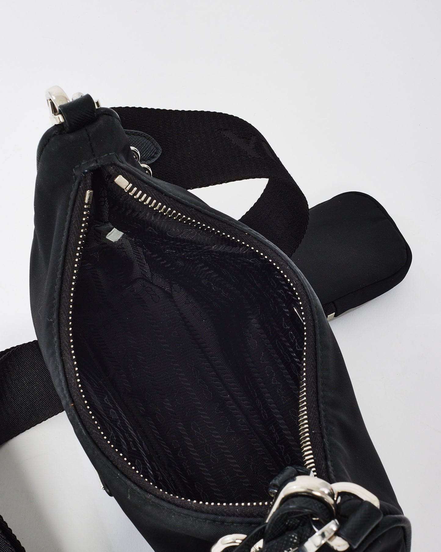 Prada Black Nylon Tessuto Re Edition 2005 Bag