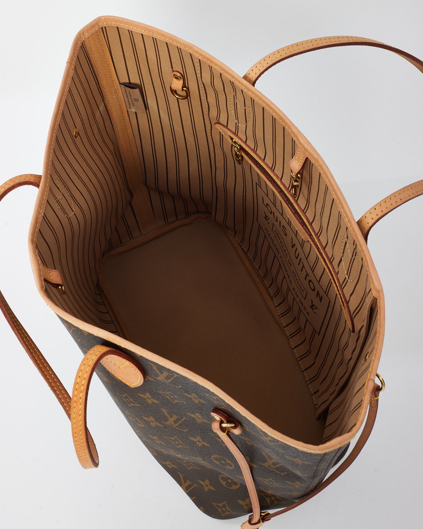 Louis Vuitton Monogram Canvas Neverfull MM with Pouch