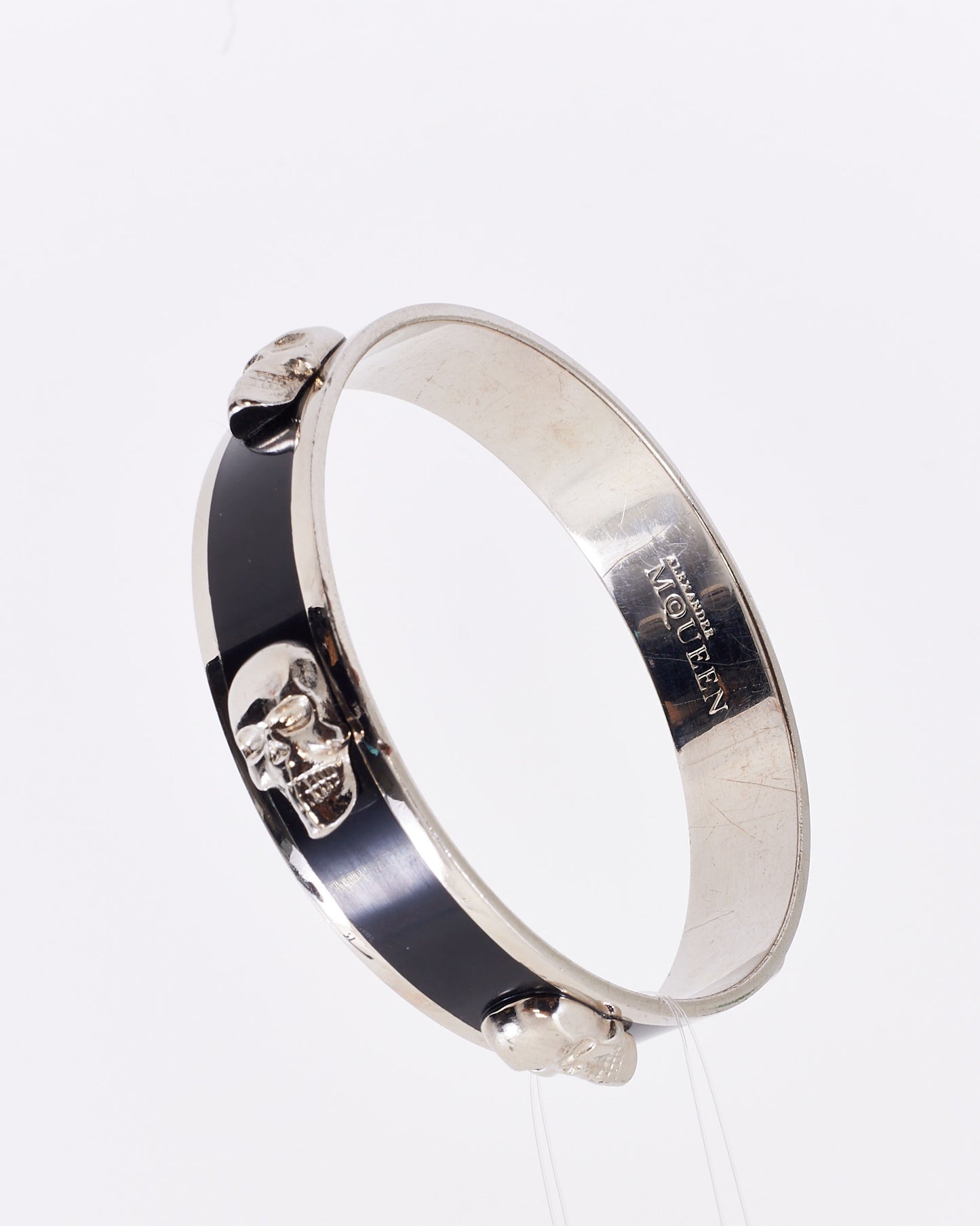 Alexander McQueen Skull Silver Bracelet