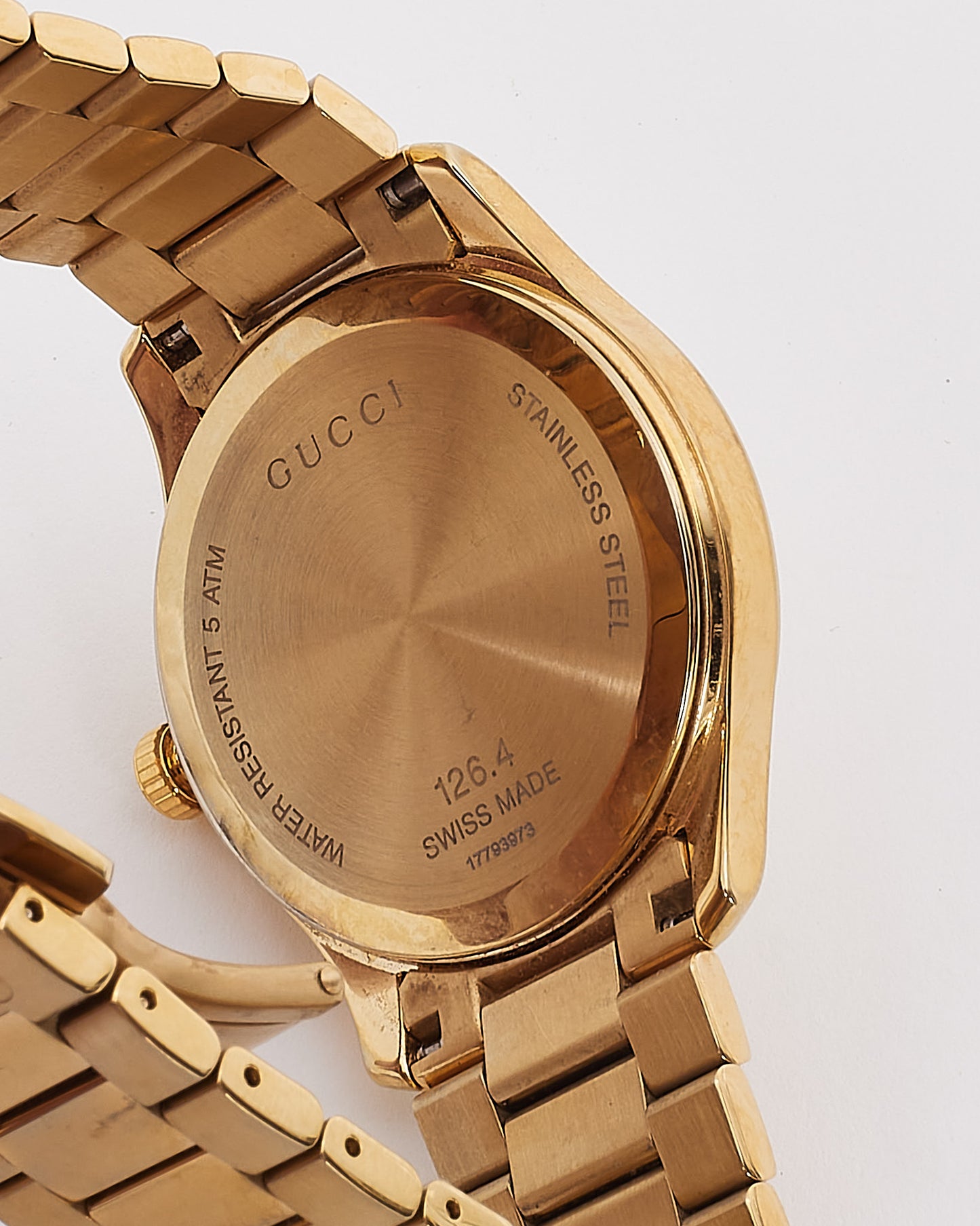 Gucci Gold G-Timeless Stainless Steel 36mm Watch