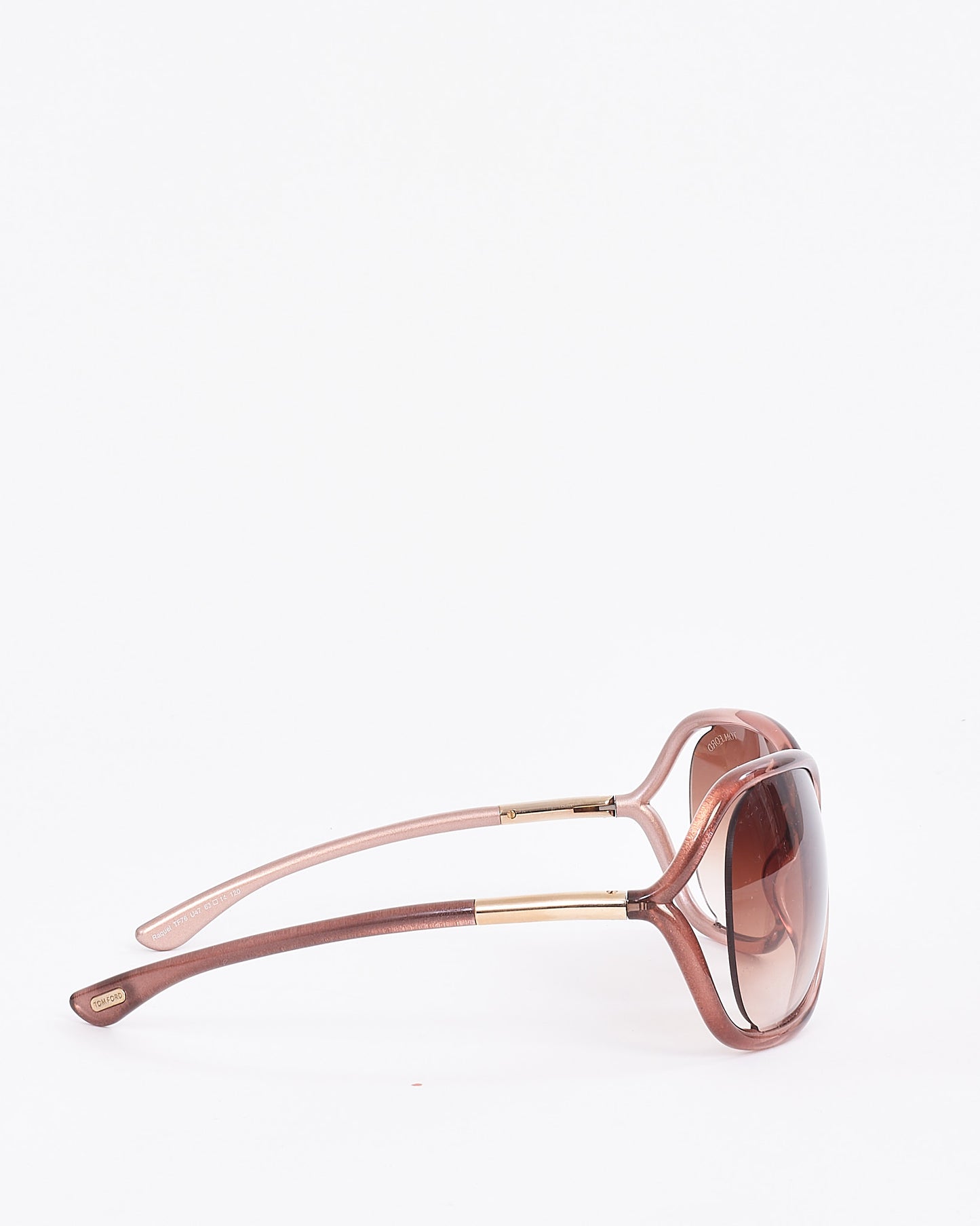 Tom Ford Pink Oversized Raquel TF76 Gradient Sunglasses