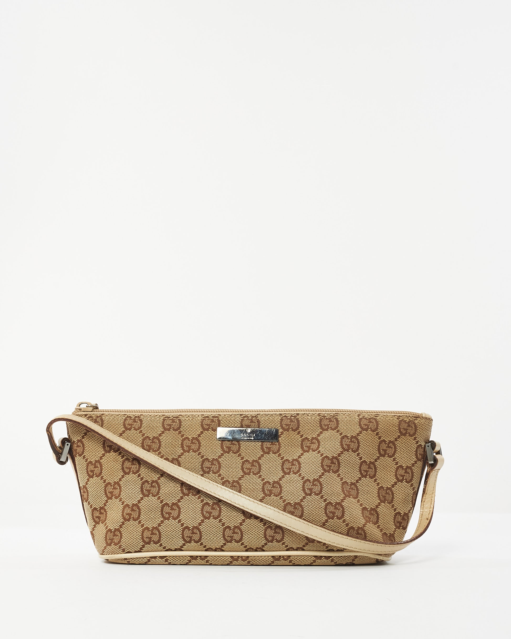 Buy Gucci GG Supreme Canvas Boat Pochette Shoulder Bag