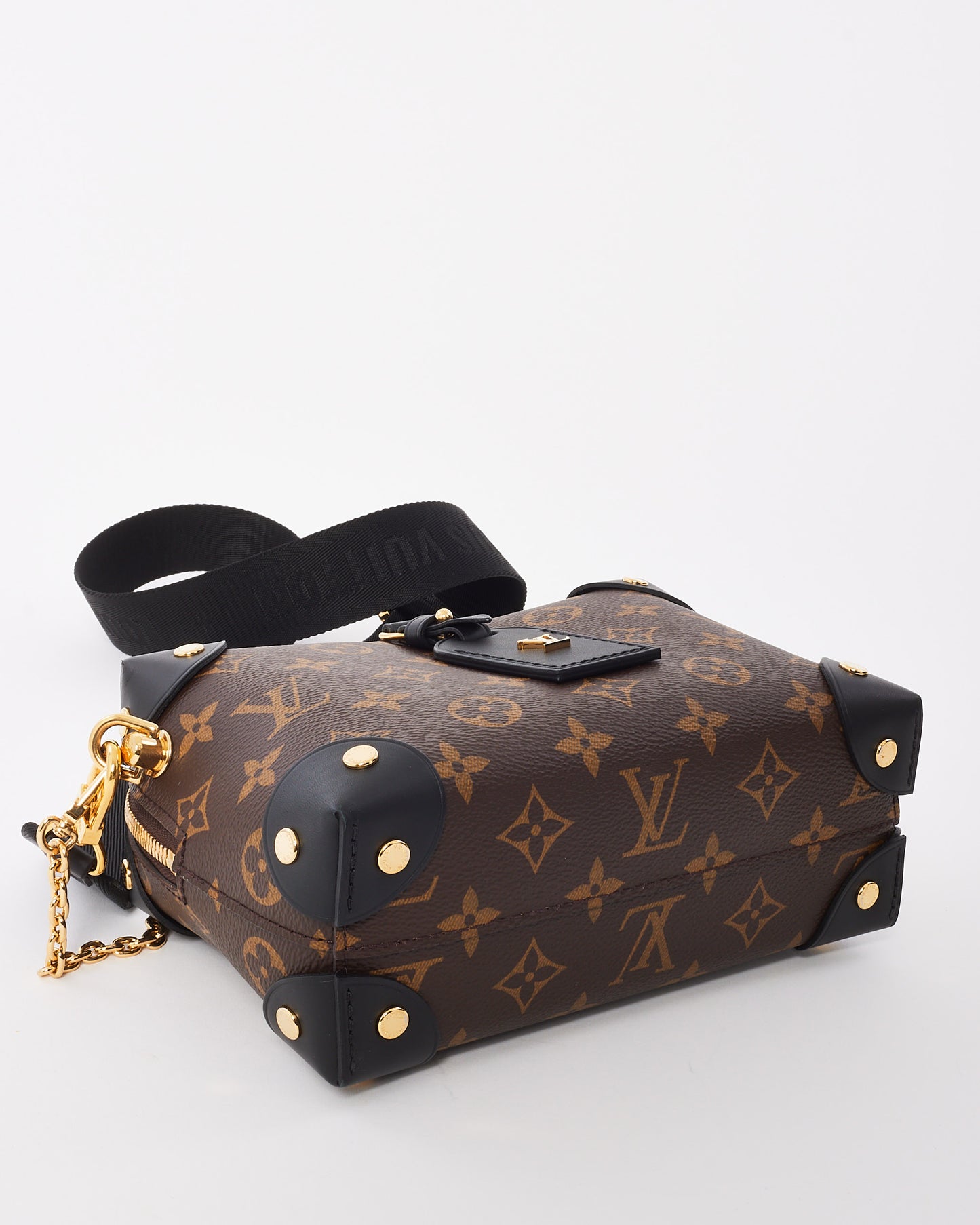 Louis Vuitton Monogram Canvas Petite Malle Souple Shoulder Bag